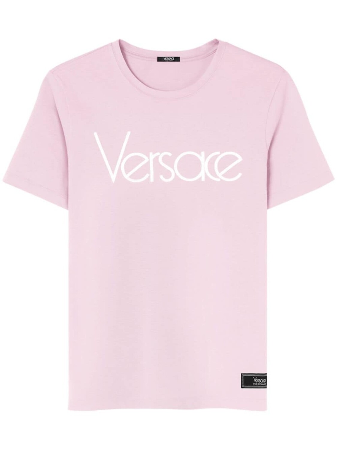 

Versace футболка с логотипом, розовый