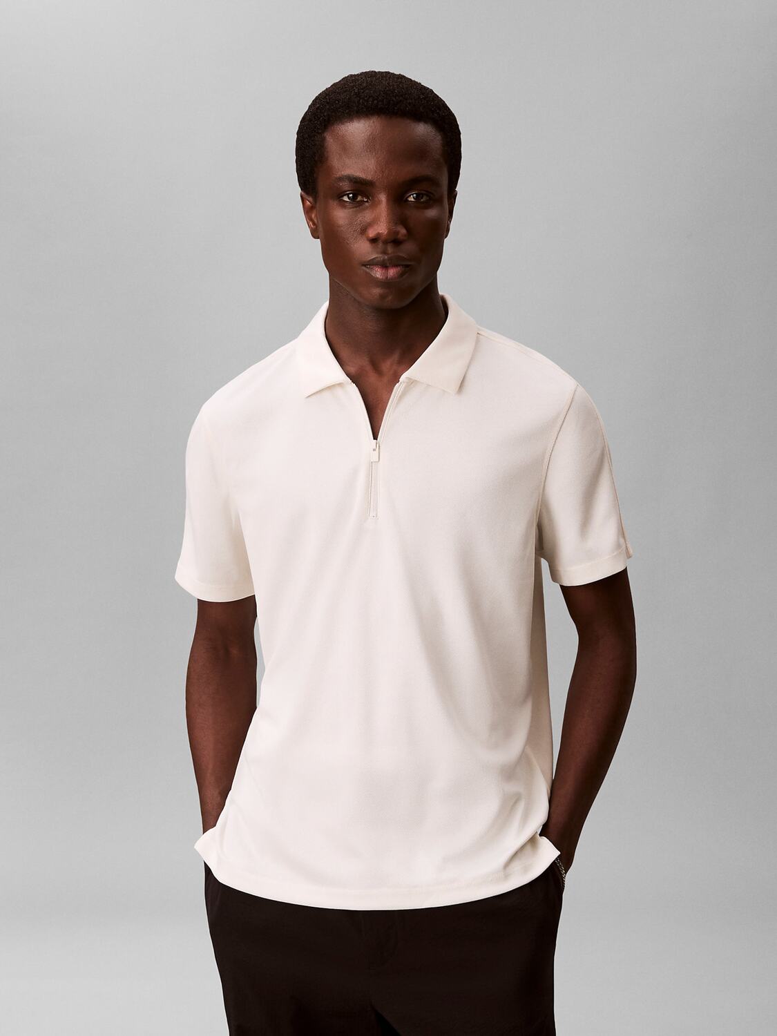 Calvin Klein Футболка из шерсти белая — фото 2