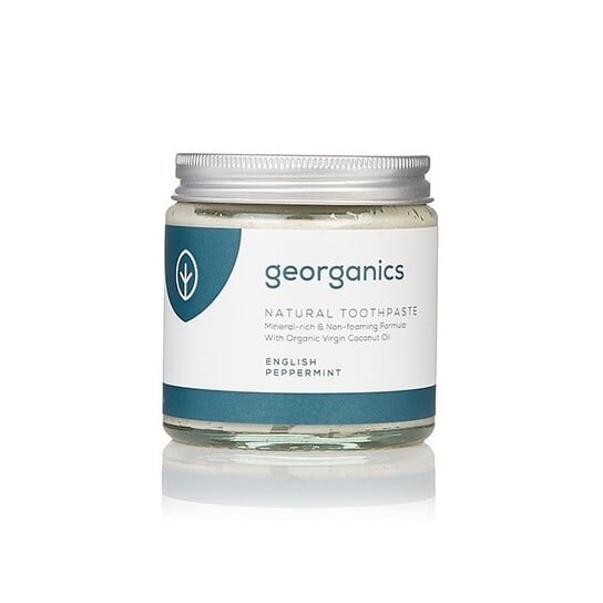 

Минеральная зубная паста в баночке English Peppermint, 120 мл Georganics