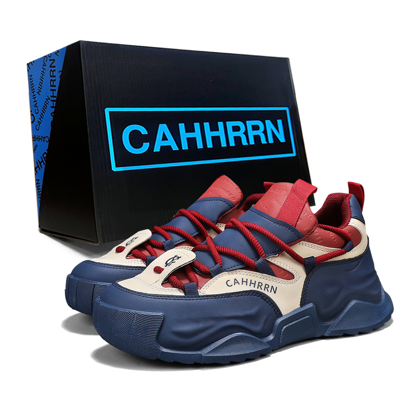 

CAHHRRN Износостойкие мужские низкие кеды повседневные - черные, цвет Black