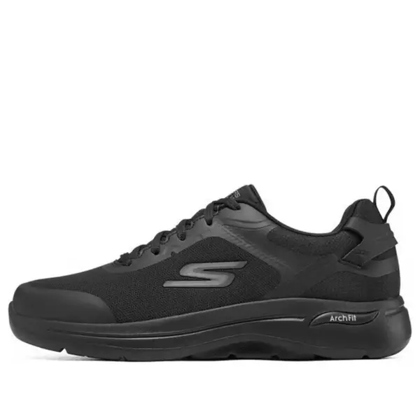 

Кроссовки go walk arch fit terra 'pure black' Skechers, черный