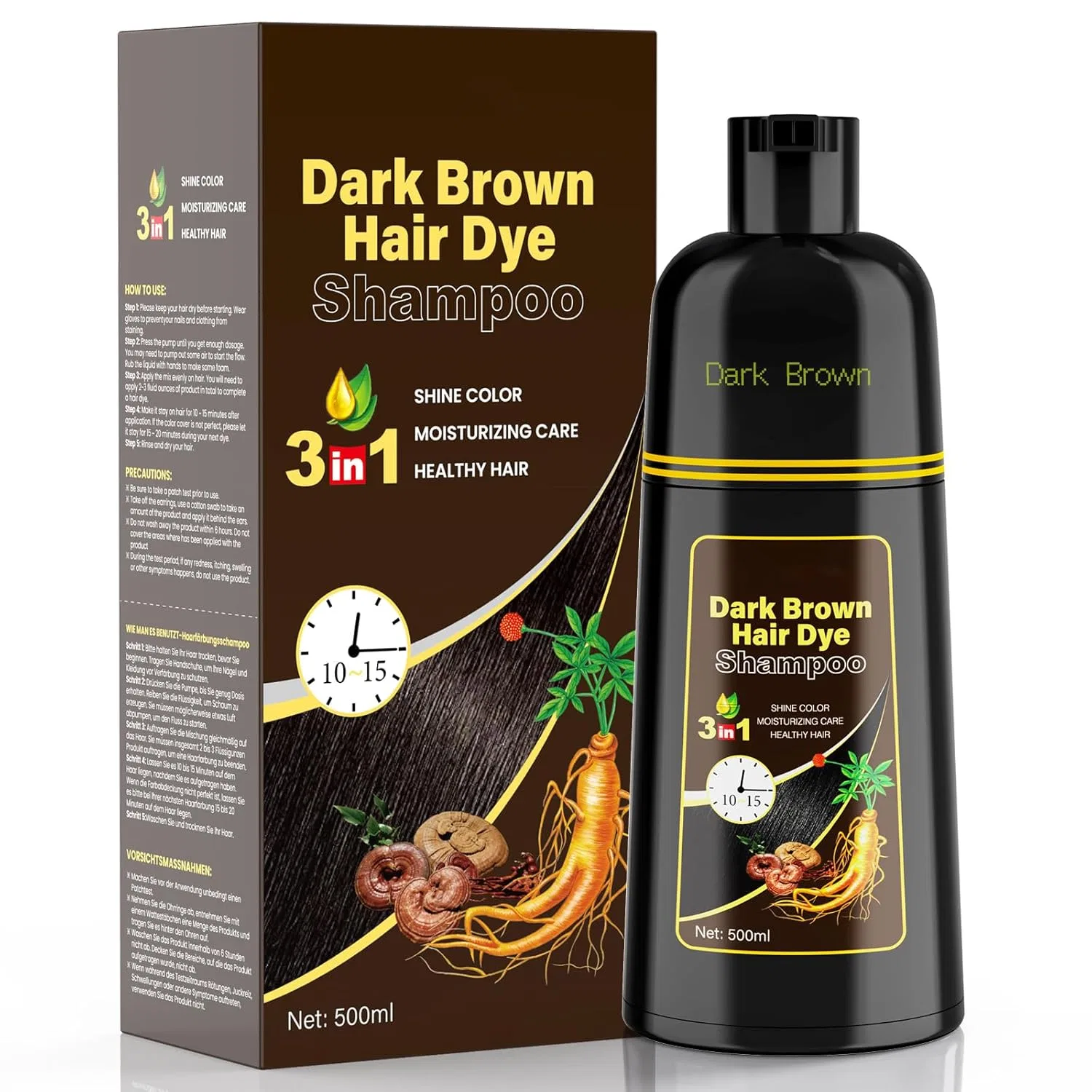 Шампунь-краска для волос Dark Brown Yourtone, Dark Brown