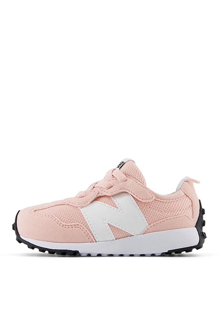 Детские кроссовки, повседневные, 327, New Balance, розовый