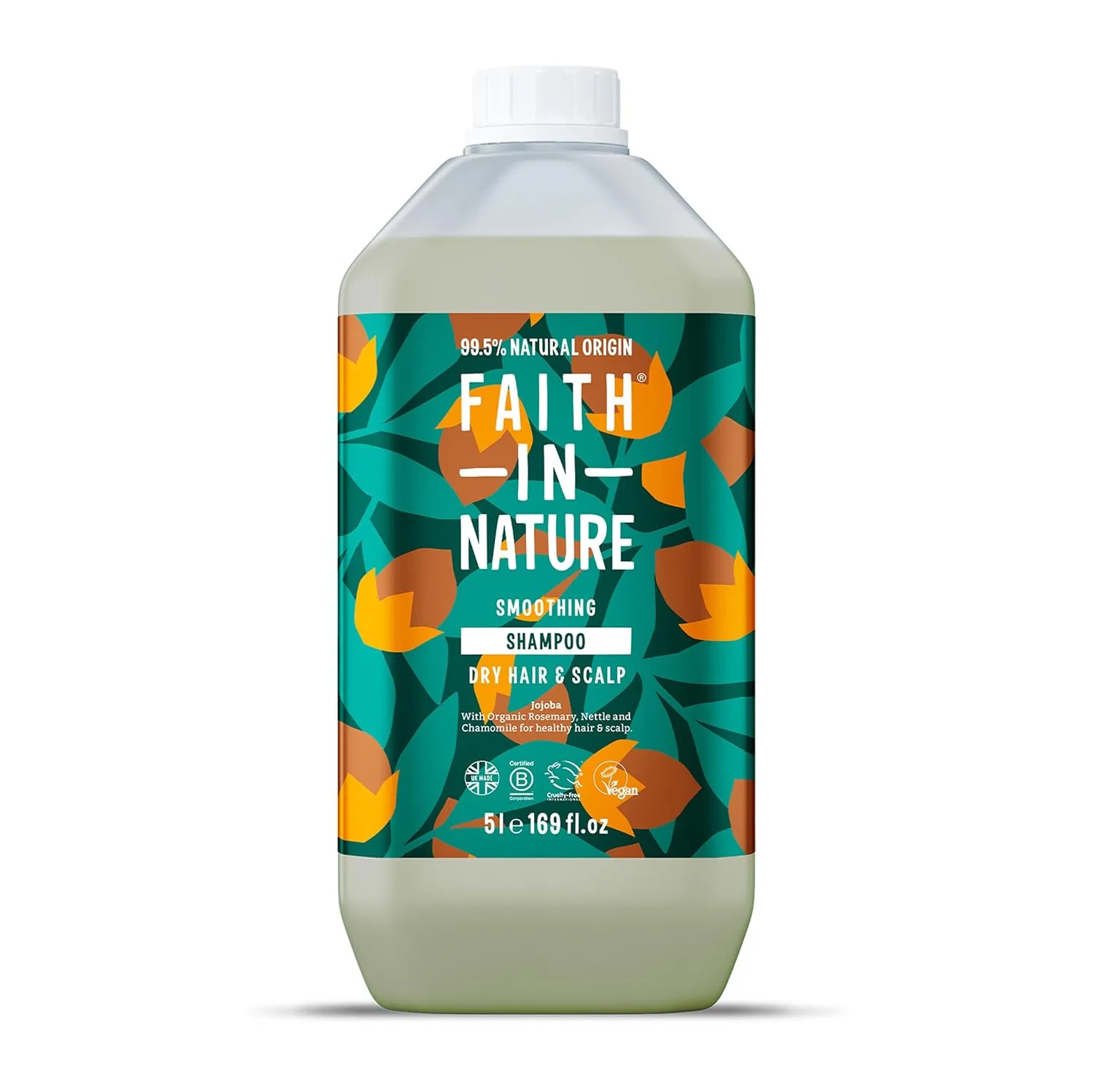 Шампунь с жожоба Faith In Nature 5 л Faith In Nature