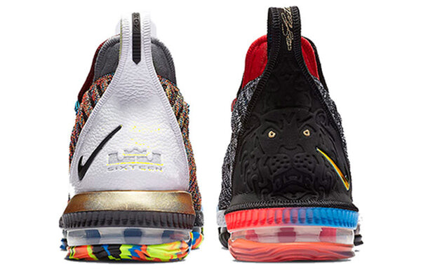 Кроссовки Nike LeBron 16 EP 'What The', черный — фото 4