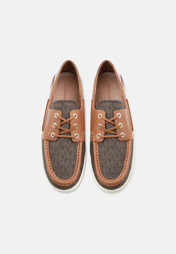 Лоферы aiden без шнурков, коричневые/разноцветные Michael Kors, Brown/Multi-Coloured — фото 4