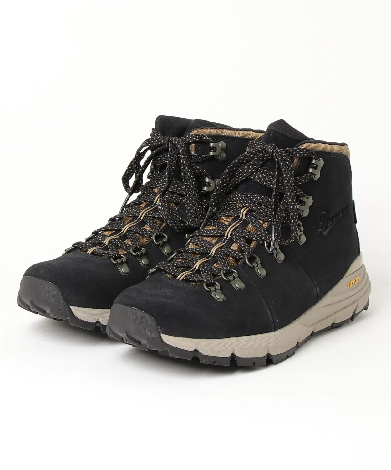 Ботинки DANNER MOUNTAIN 600 62287 из натуральной кожи, чёрные/хаки