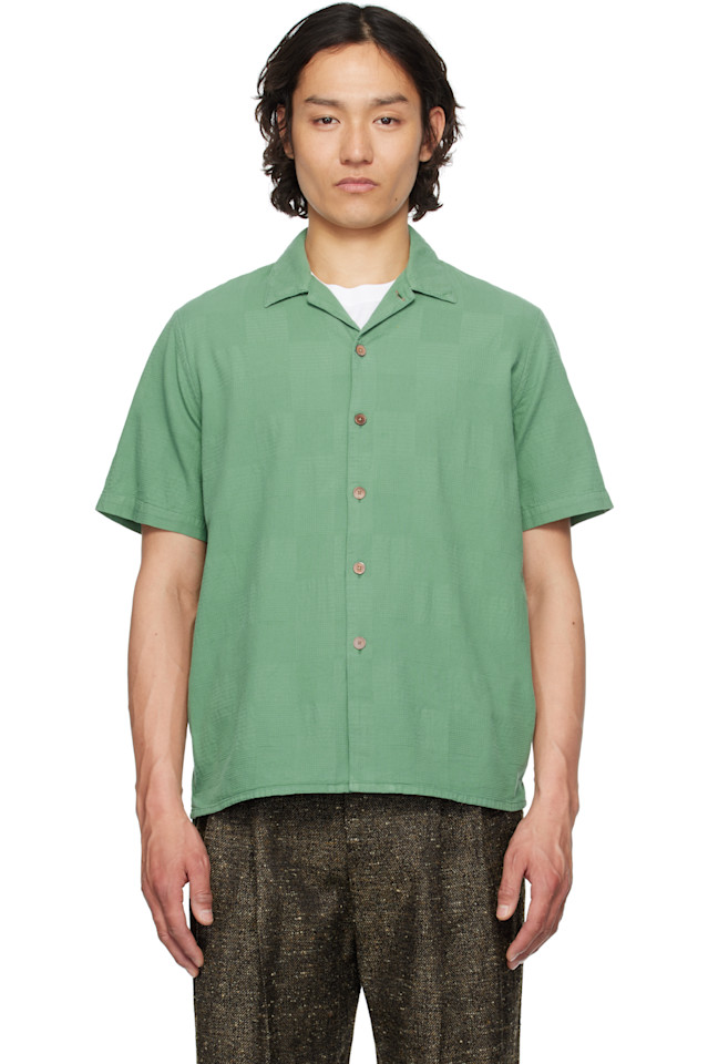 

Рубашка свободного кроя Ps By Paul Smith, зеленый