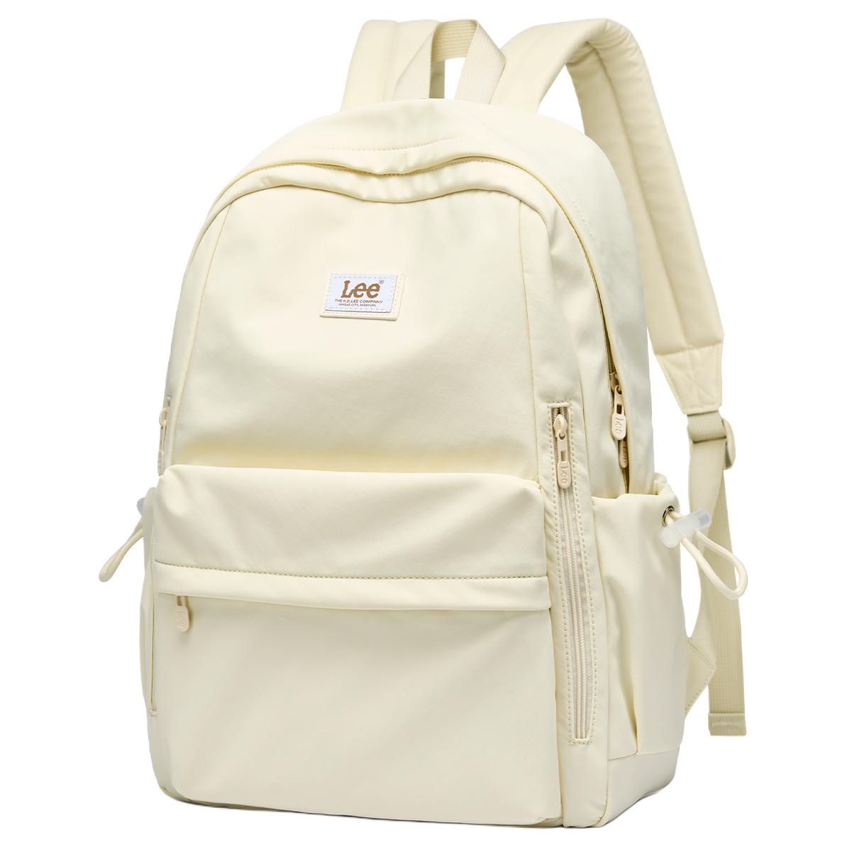 

Тканевый рюкзак унисекс разноцветный Lee, cream белый