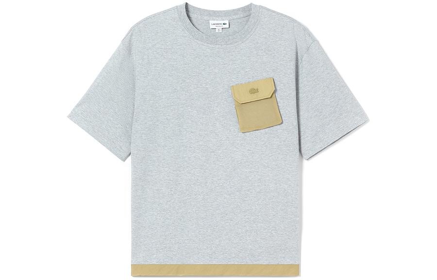 

LACOSTE Мужская футболка, цвет CCA/silver-gray