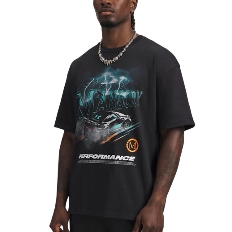 

Футболка Mansory FW25 Heavyweight Racing Kısa Kollu, мужская Under Armour, черный