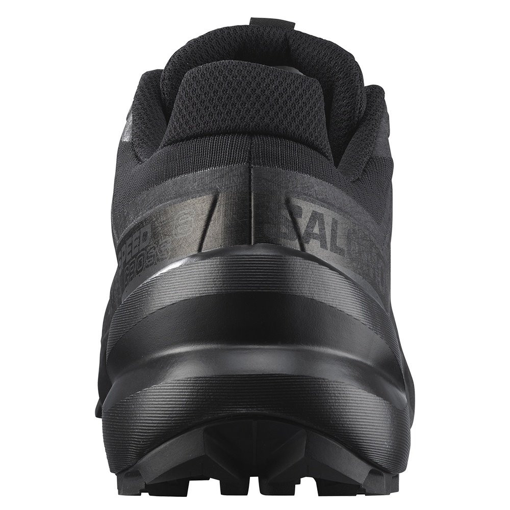Кроссовки для трейлраннинга Salomon Speedcross 6 (мужские), Black/Black — фото 4