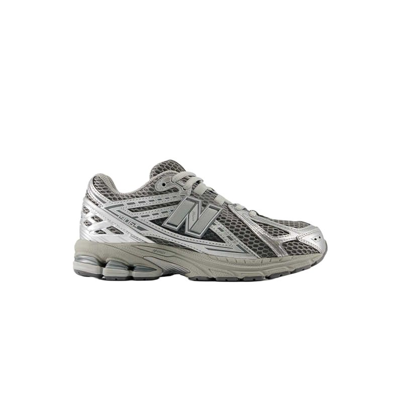 Низкие детские кроссовки 1906 года New Balance, серебряный — фото 2