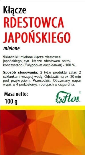 

Flos, Корневище спорыша японского 100 г Еда