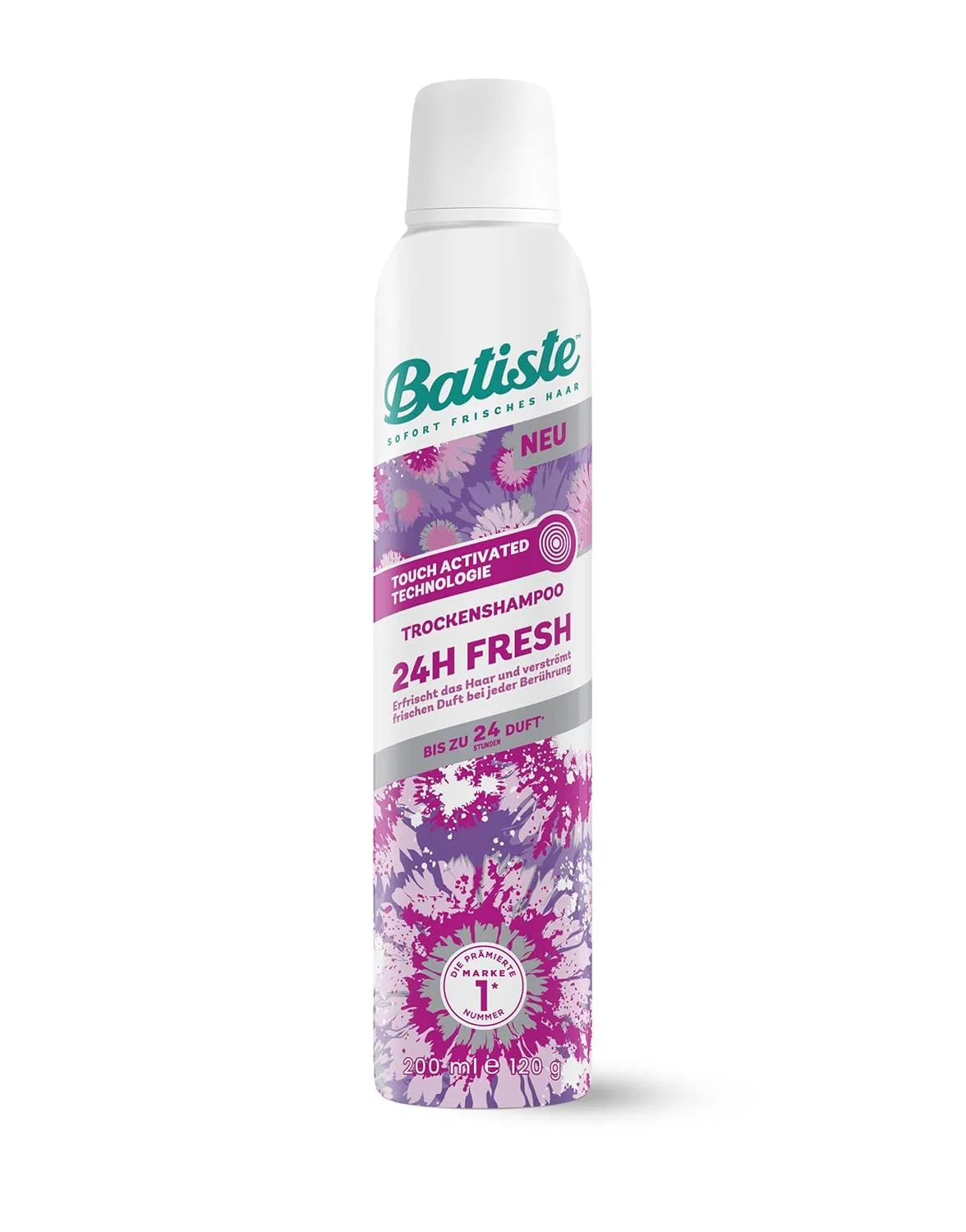 Сухой шампунь 24H Fresh Extra Volume от Batiste, Purple