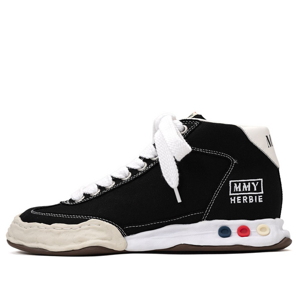 

Кроссовки herbie og sole canvas high-top sneaker Maison Mihara Yasuhiro, черный