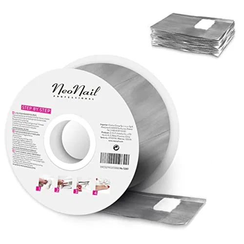Фольга для снятия лака NEONAIL, 250 рулонов Néonail