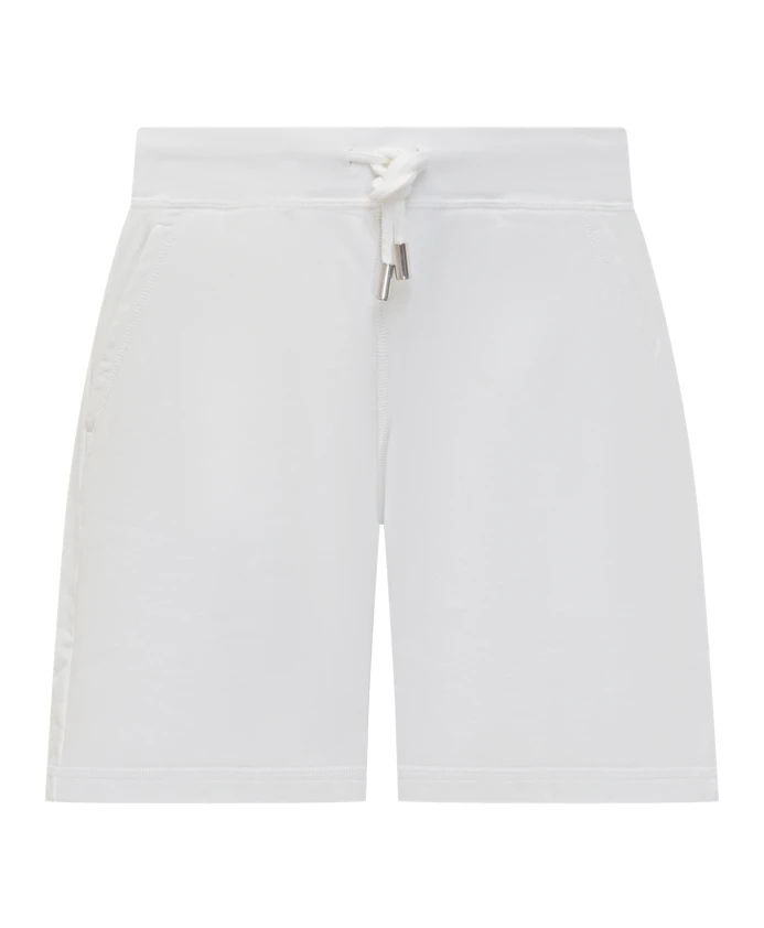 

Шорты с завязками на поясе и карманами. Dsquared2, белый