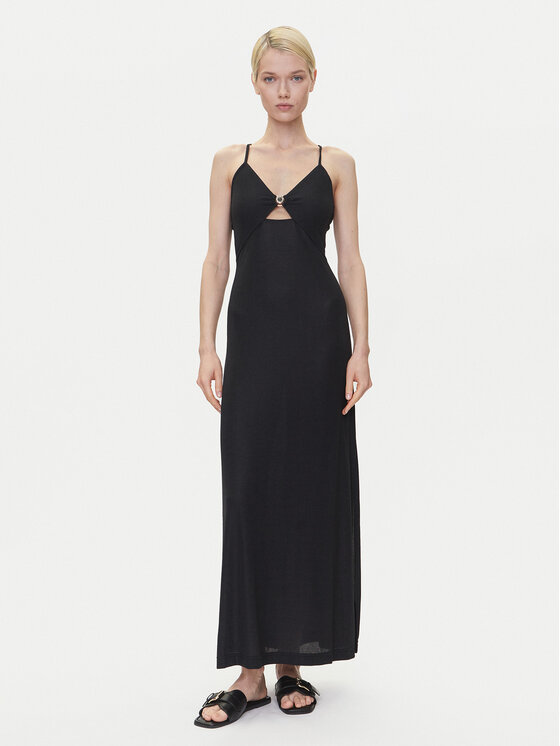 

Летнее платье облегающего кроя EW000595 AF12206 FC043 Emporio Armani, черный
