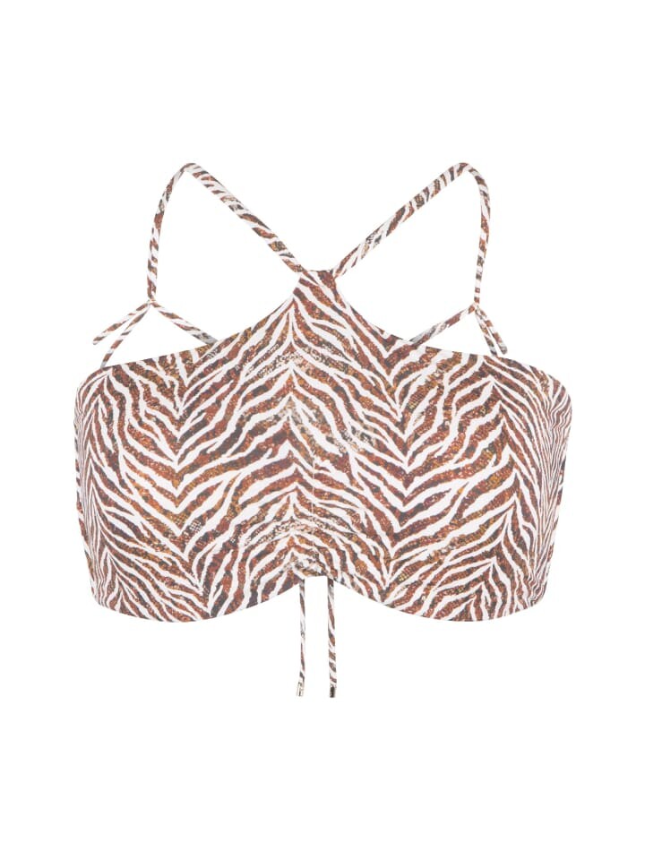 

Верх бикини Linga Dore top Bandeau, цвет zebradruck