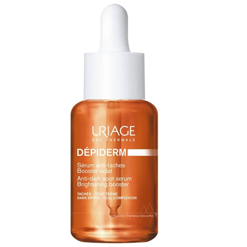 

Uriage, Depiderm, осветляющий усилитель против темных пятен, осветляющая сыворотка, 30 мл