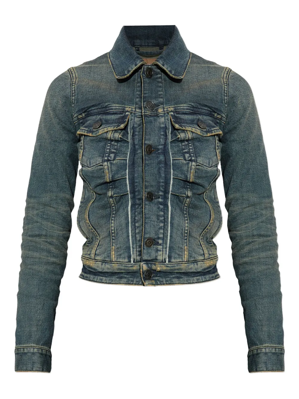 

Джинсовая куртка на пуговицах Balenciaga, синий