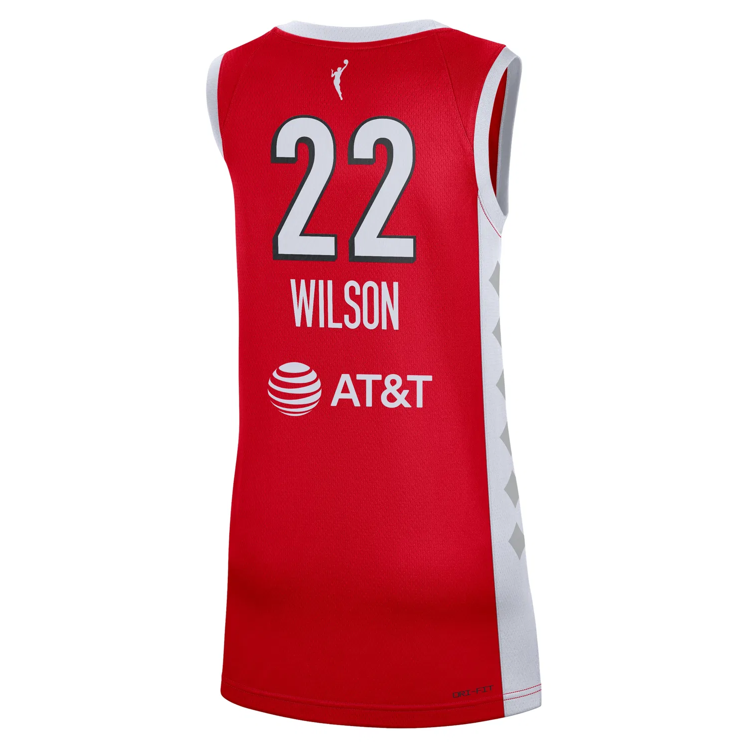 Футболка Nike A'ja Wilson Las Vegas Aces 2026 Rebel Edition Dri-FIT WNBA, красный — фото 2