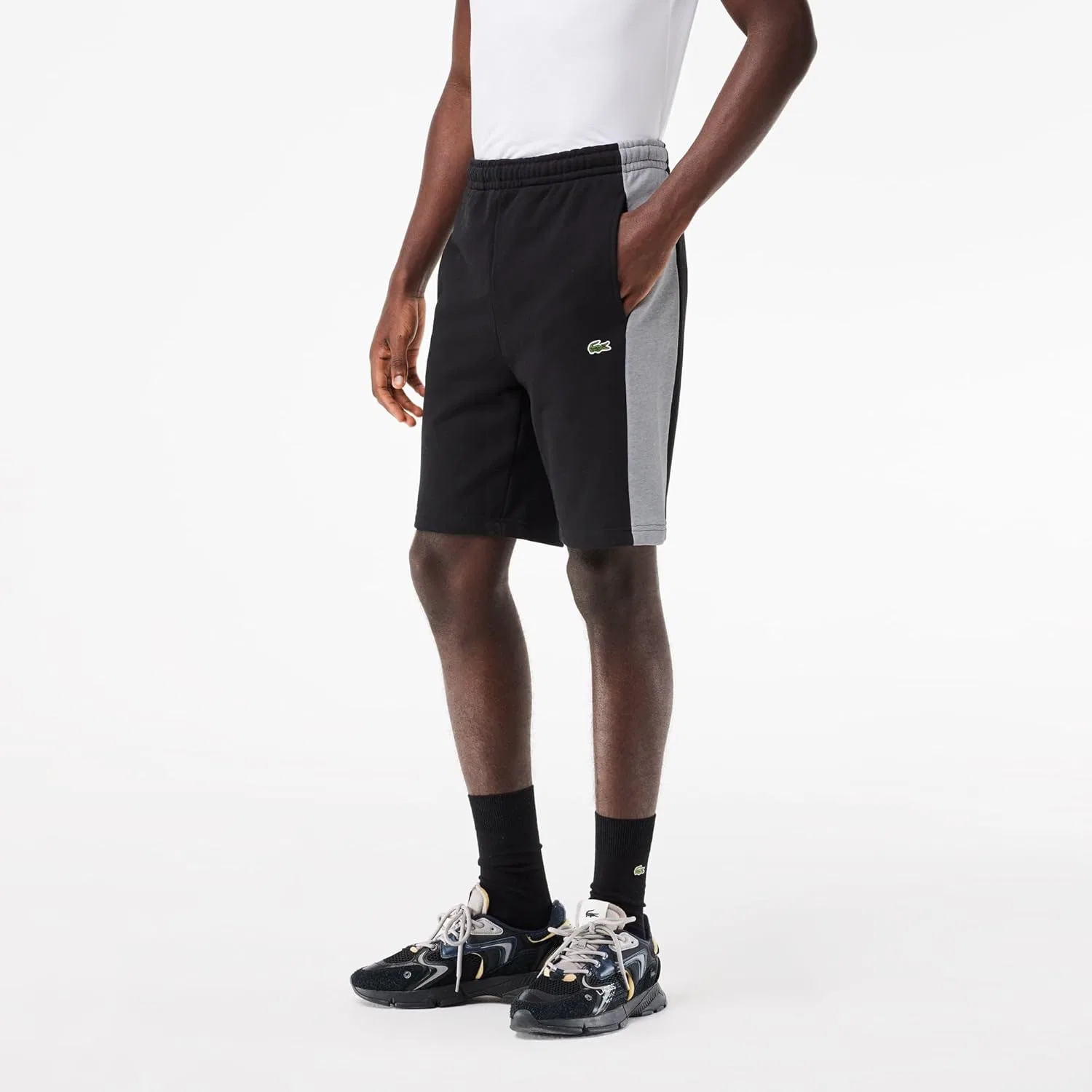 Мужские низкие кроссовки Lacoste L003 Neo 123 1 SMA, Мужская низкая обувь, White — фото 2
