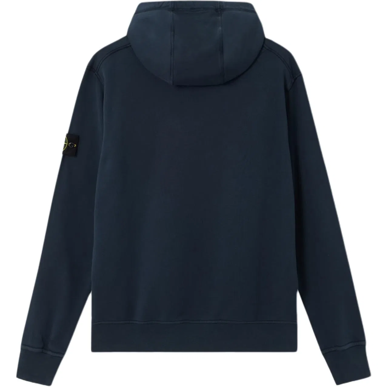 Толстовка с кулиской и патчем с логотипом STONE ISLAND, Marine Blue — фото 3