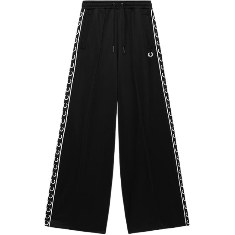 

Вязаные спортивные брюки FW25 для женщин Fred Perry, черный bkx