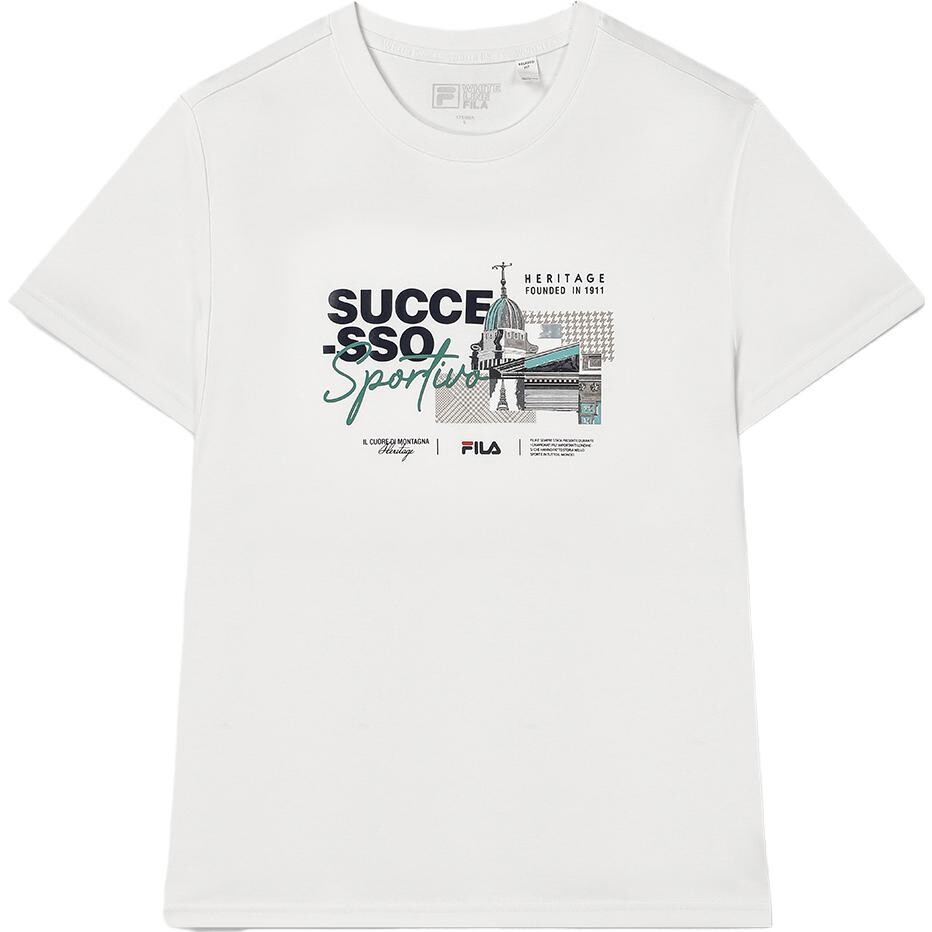

Футболка мужская белая Fila, белый
