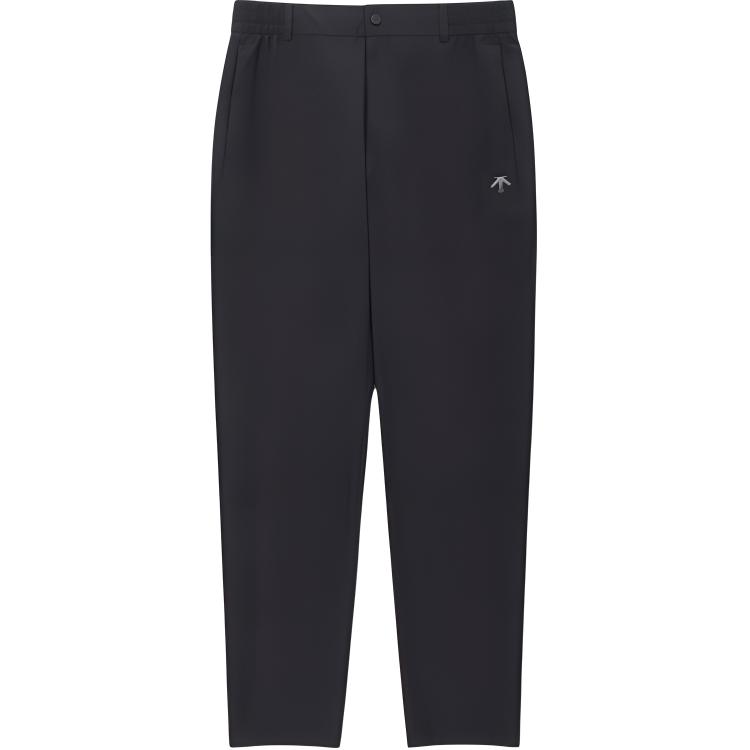 

Повседневные брюки для мужчин, умеренный прямой крой DESCENTE, черный