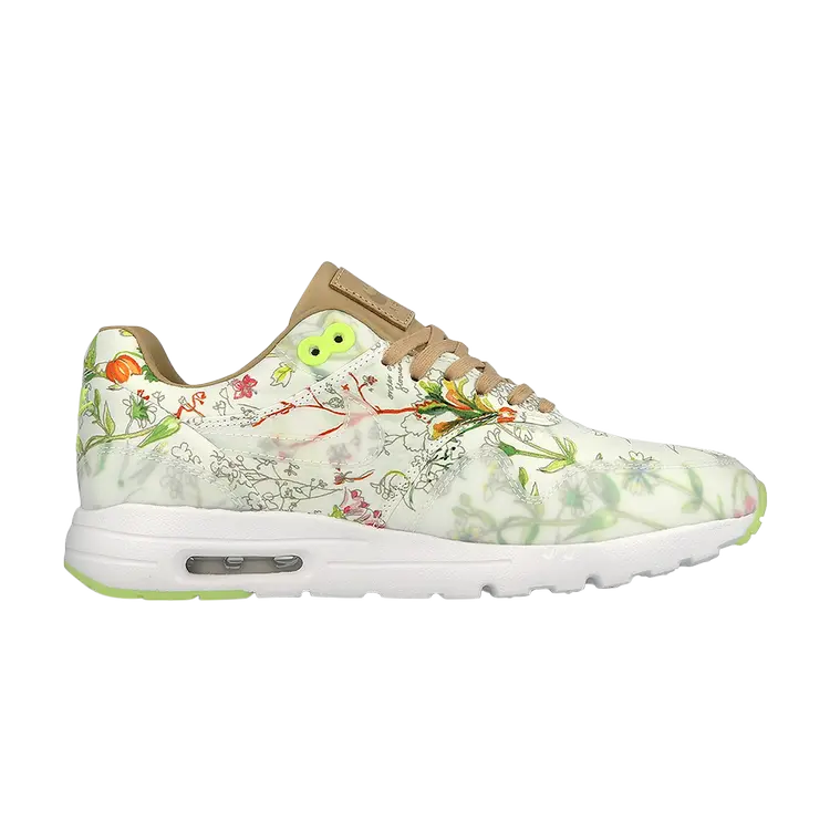 Кроссовки Nike Liberty of London x Wmns Air Max 1 Ultra QS 'Floral', белый