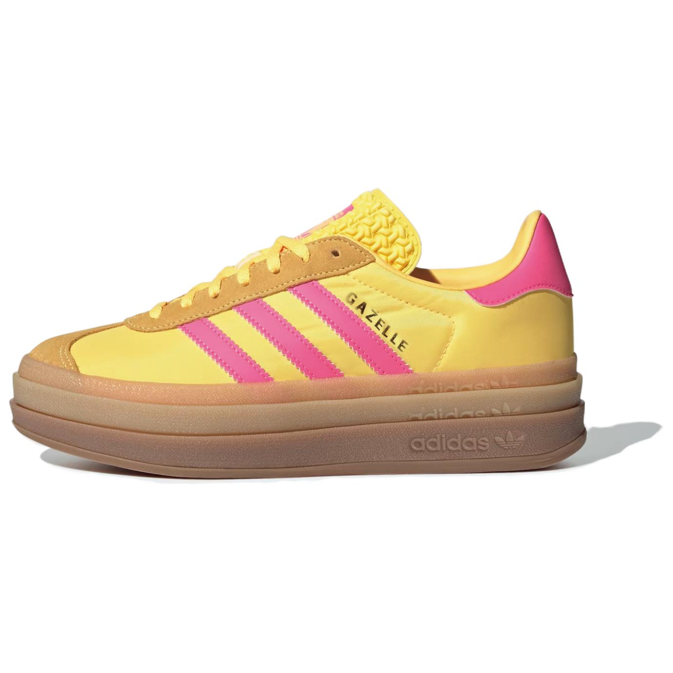 

Кроссовки Adidas Women's Gazelle Bold 'Spark Lucid Pink', желтый