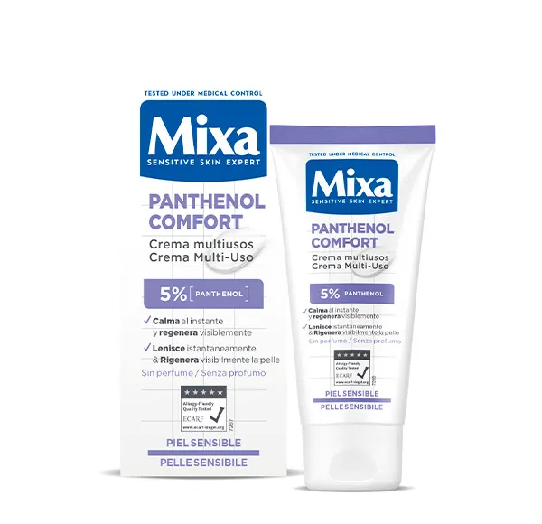 Многофункциональный крем для чувствительной кожи Panthenol Comfort Mixa, 50 ml — фото 3