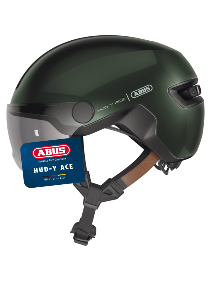 

ABUS Велосипедный шлем HUD-Y ACE цвета мха