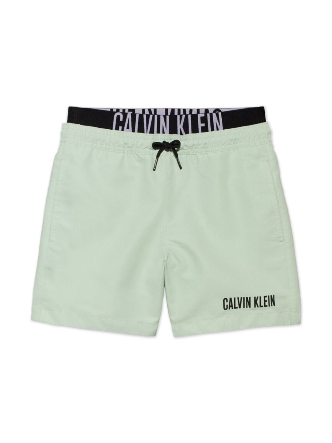 

Плавки-шорты с логотипом Calvin Klein Kids, зеленый