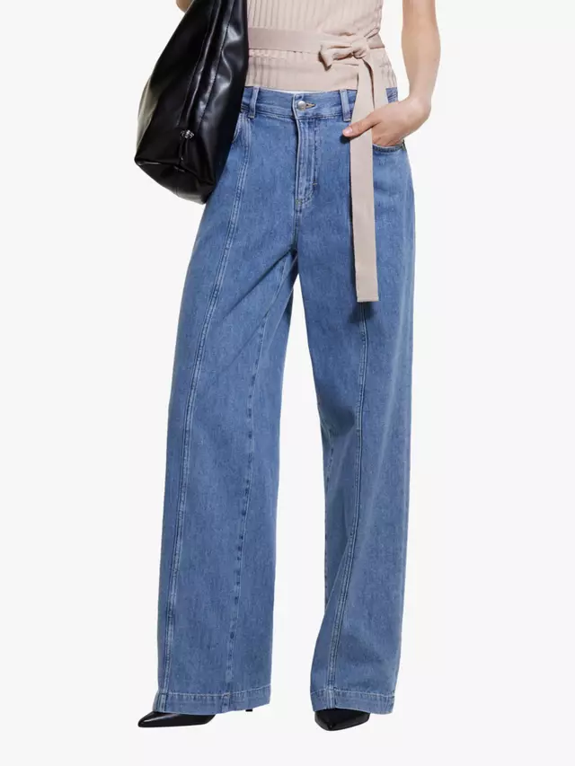 

Джинсы SISLEY Wide Fit, синий