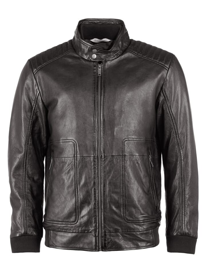 

Кожаная куртка JCC Lederblouson 3102164, черный