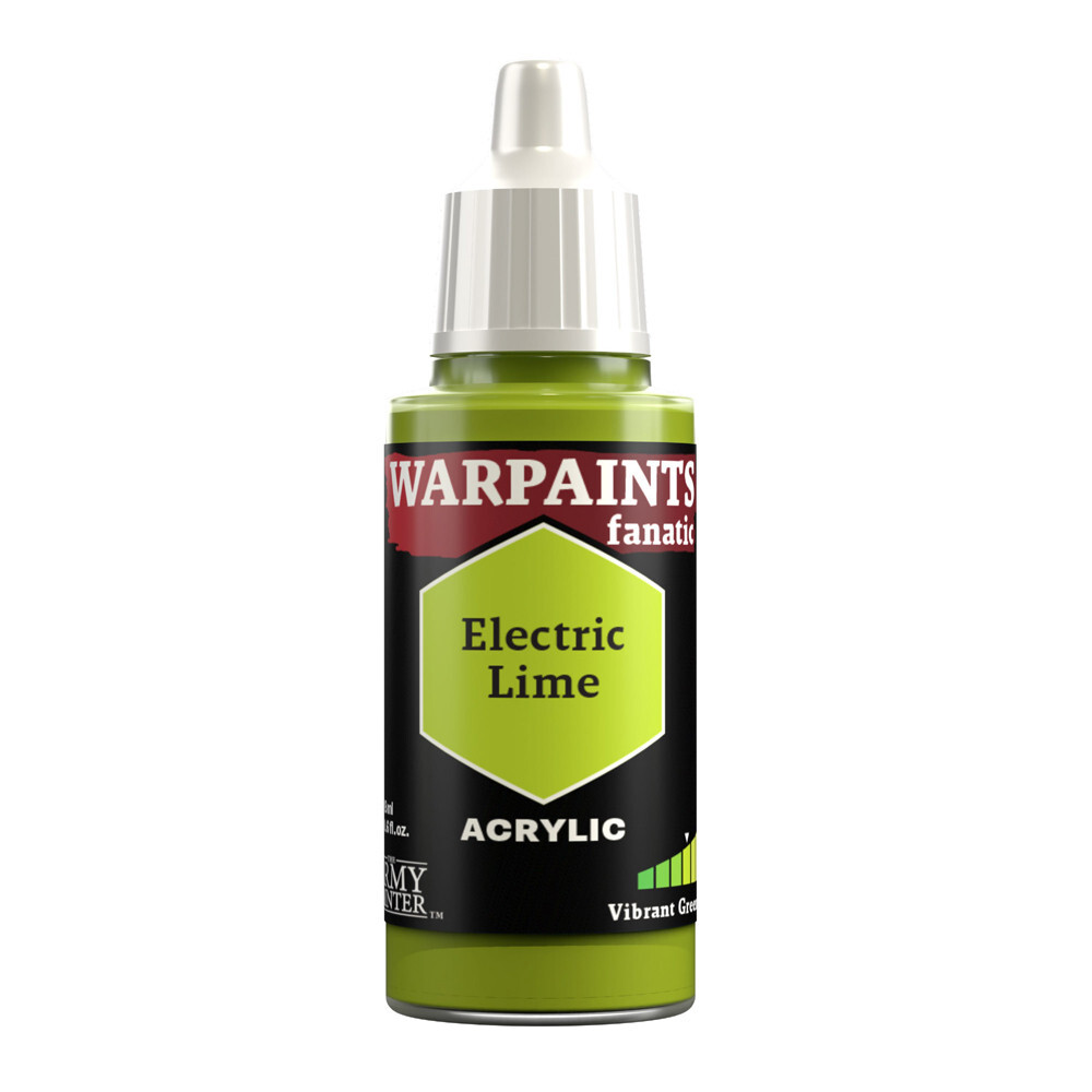 

Аксессуары Army Painter Warpaints Fanatic: Electric Lime (18ml)