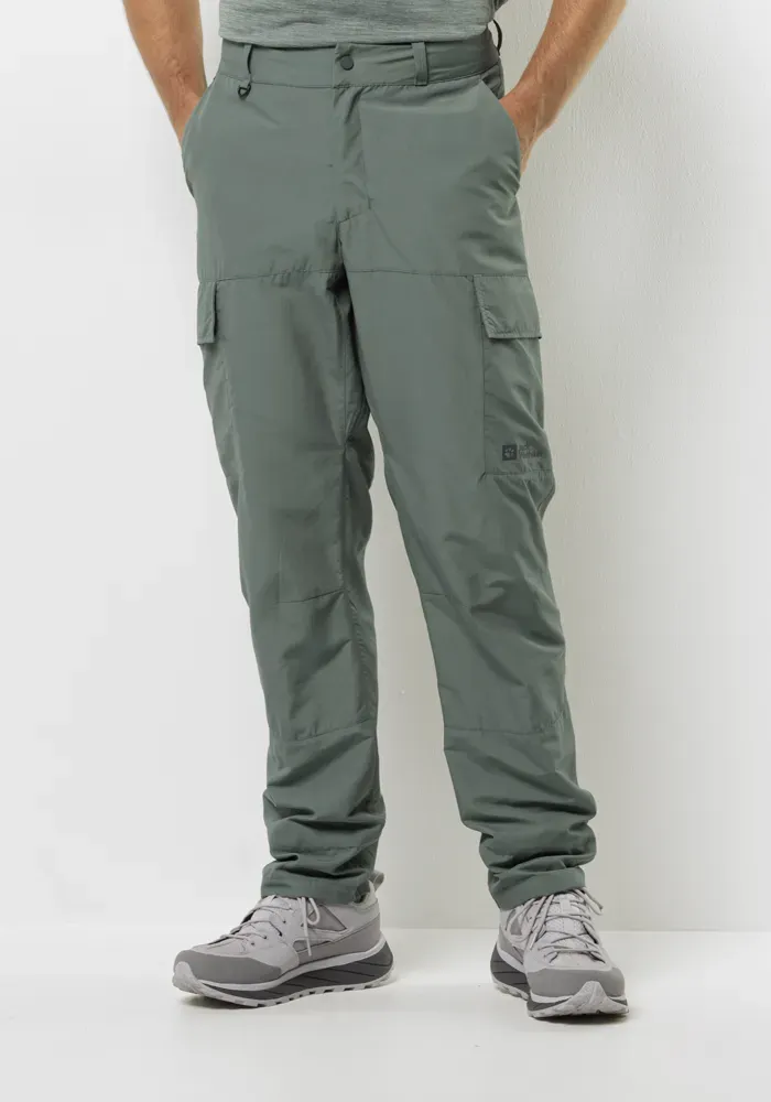 

Трекинговые брюки Jack Wolfskin "BARRIER PANT M", зеленый