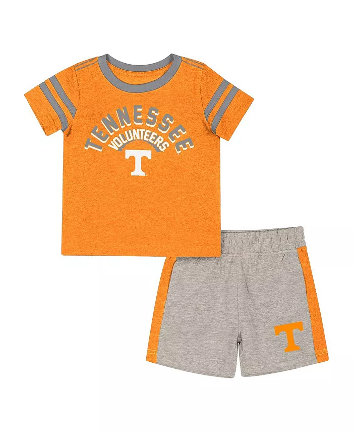 

Детский комплект для мальчиков и девочек: футболка и шорты Tennessee Orange Tennessee Volunteers Colosseum