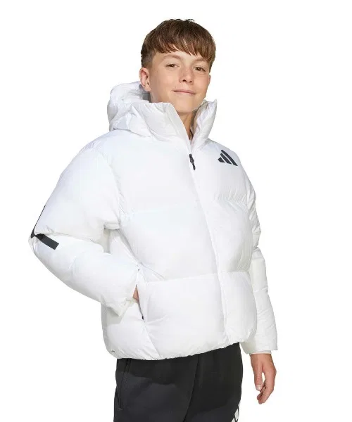 Куртка-пуховик Z.N.E. adidas для детей, белый