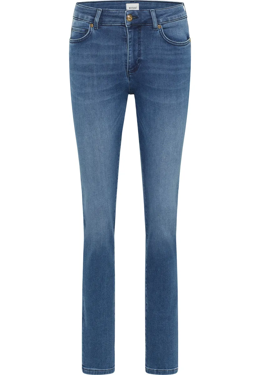 

Узкие джинсы MUSTANG "Crosby Relaxed Slim", синий
