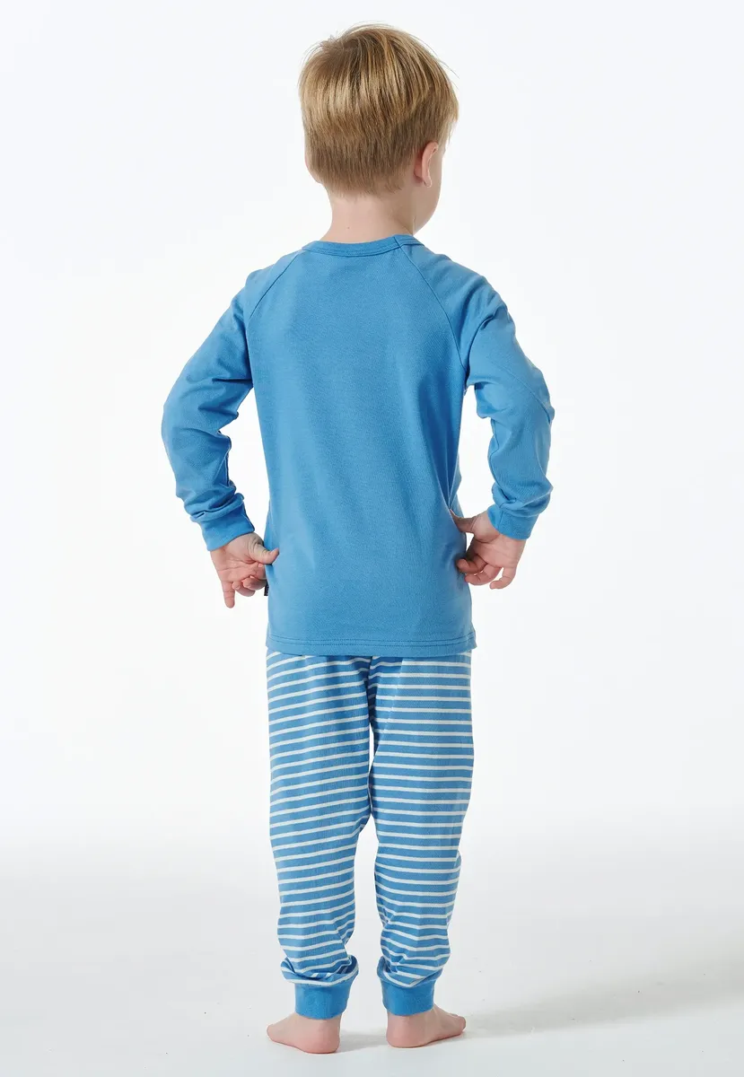 

Пижамы Schiesser (2 шт.), с удобными манжетами, голубой