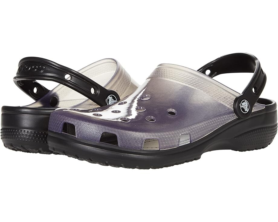 

Сабо Crocs Classic Translucent Clog, черный