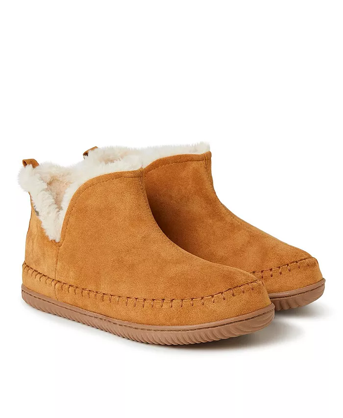 Мужские домашние тапочки Alpine от Men's Brixen Bootie Dearfoams, коричневый — фото 2
