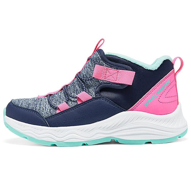 

Детские ботинки средней высоты, цвет морской волны, детские Skechers, Marine Blue/Multicolor