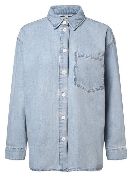 

Джинсовая блузка Tom Tailor Denim, серый