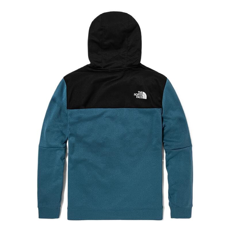 

Толстовка мужская черная/синяя The North Face, черный/синий